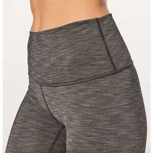 Lululemon Wunder Under Hi-Rise Tight Full-On Luxtreme 28", Heathered Black